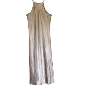 DRESS FORUM - size Small Champagne Midi